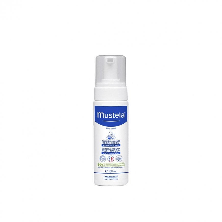 Mustela Bébé Foam Shampoo for Newborns 150 ml