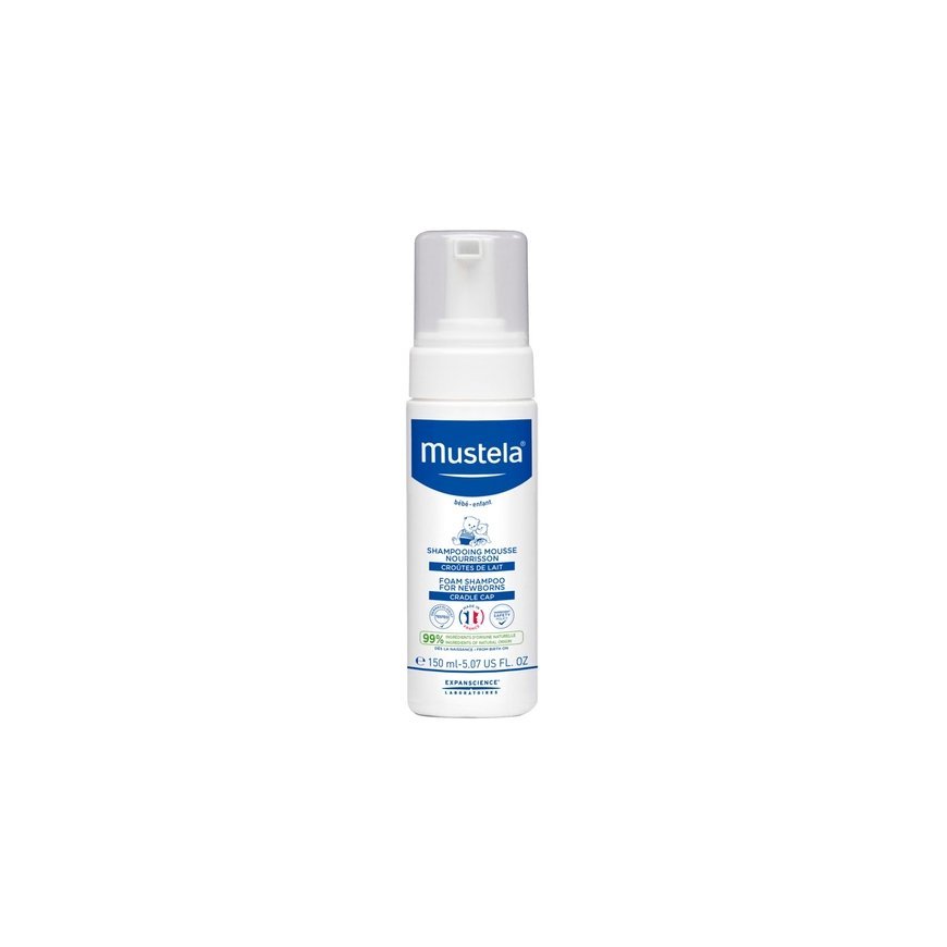 Mustela Bébé Foam Shampoo for Newborns 150 ml – 2