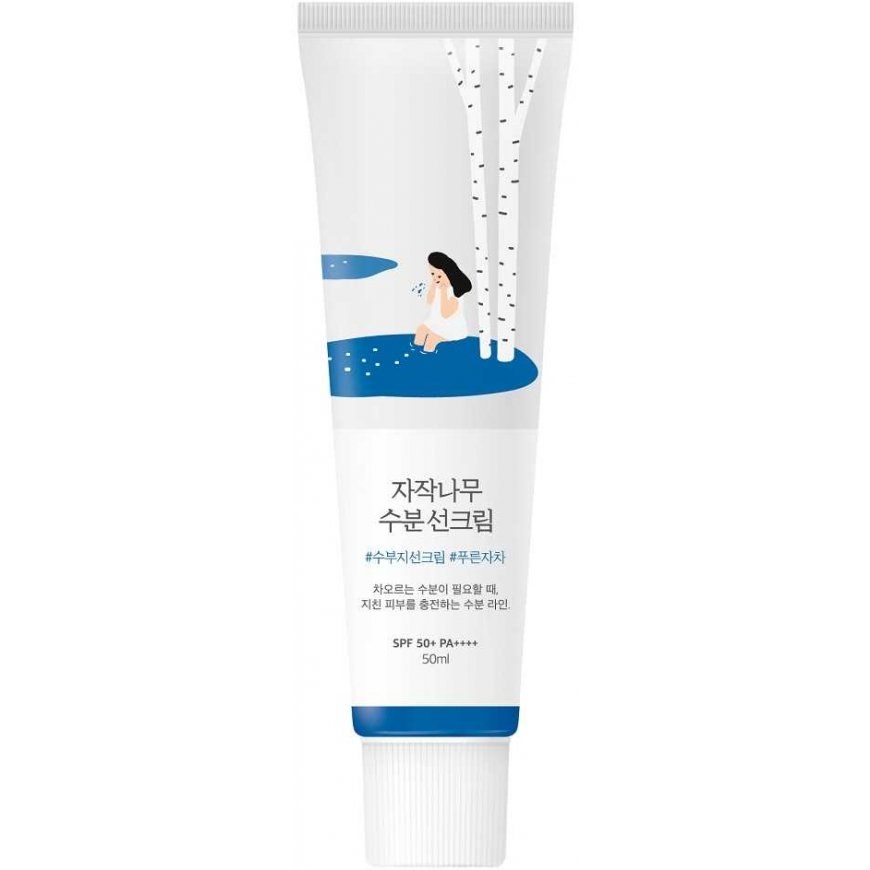Round Lab Birch Juice Moisturizing Sunscreen SPF50+ PA++++ nawilżający krem przeciwsłoneczny 50ml