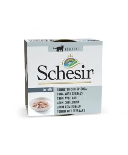 SCHESIR tarretises Tuunikala meriahvenaga - märg kassitoit - 85 g