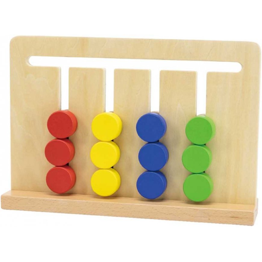 Viga Toys VIGA puzzle game Recreate Montessori colors and shapes – 3