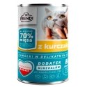 FRENDI with Chicken chunks in delicate sauce - wet cat food - 400g FRENDI with Chicken chunks in delicate sauce - wet cat food - 400g