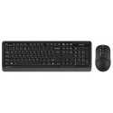A4Tech A4T Pelė & Klaviatūra Set A4Tech Fstylet FG1012 belaidė Juodas