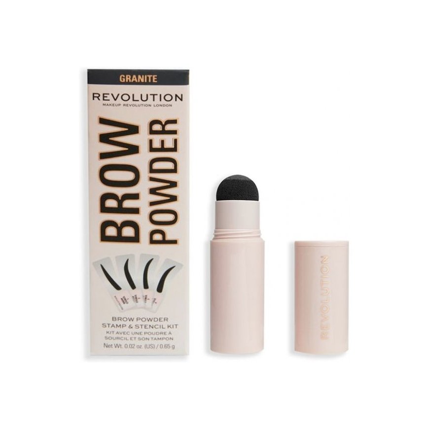 Makeup Revolution London Brow Powder Stamp & Stencil 0 – 2