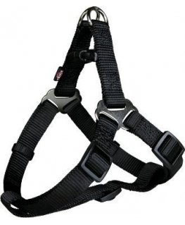 TRIXIE Premium One Touch braces, M 50-65cm/20mm, black
