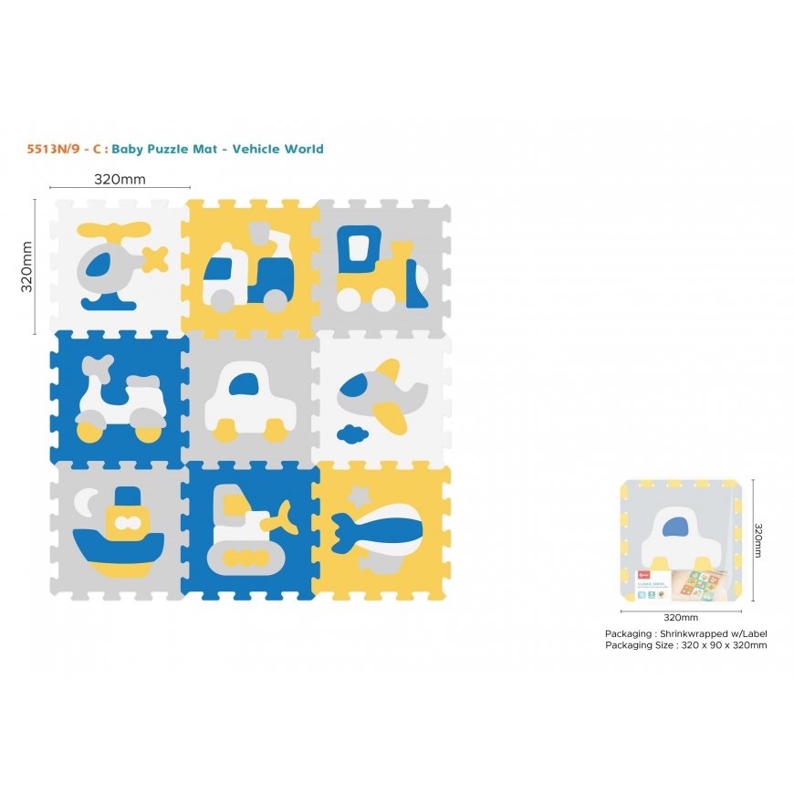 Puzzle Mat Vehicles – 2
