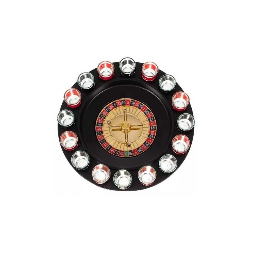 Malatec Party roulette game + glasses 16 pcs – 2