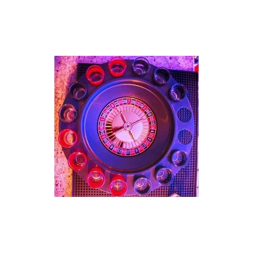 Malatec Party roulette game + glasses 16 pcs – 3