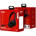 Marvo HP1001, ausinės su mikrofonu, garsumo valdymas, juoda, 2 x 3.5 mm Jack Marvo HP1001, ausinės su mikrofonu, garsumo valdymas, juoda, 2 x 3.5 mm Jack