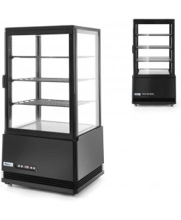 Refrigerator Arktic Refrigerated confectionery showcase, 3 shelves, 68L LED - black