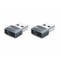 Адаптер GoodConnections USB-A 2.0 USB-C (ST-BU) серый Адаптер GoodConnections USB-A 2.0 USB-C (ST-BU) серый