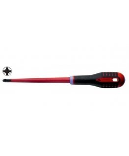 Bahco Insulated screwdriver ERGO ™ SLIM Pozidriv PZ1x80mm 1000V VDE
