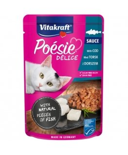 VITAKRAFT POESIE DELICE blackfish - wet cat food - 85 g