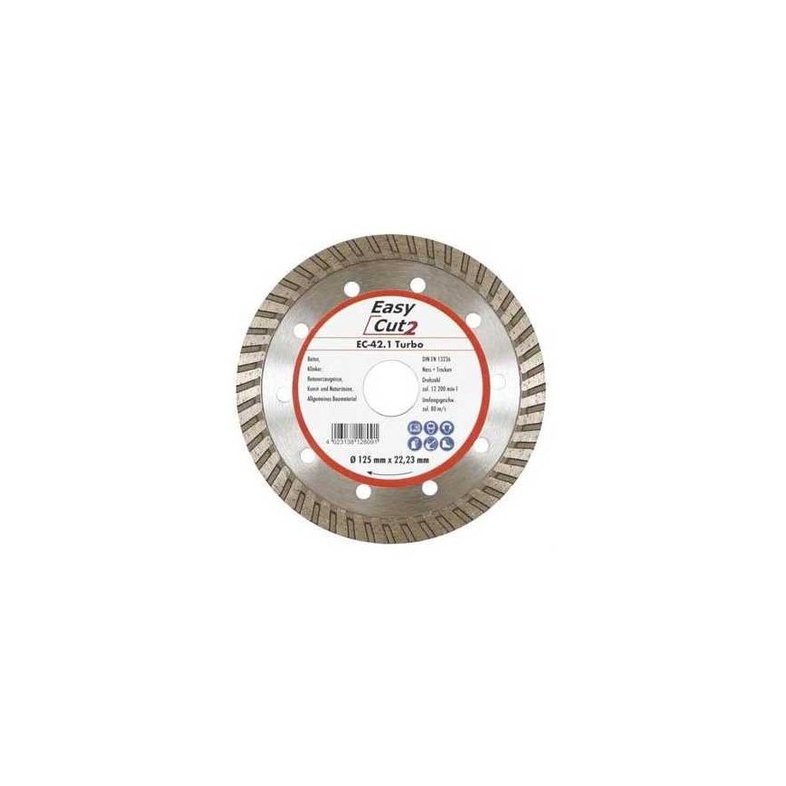 Deimantinis pjovimo diskas Cedima EC-42.2 115x22,23x2,2mm – 2