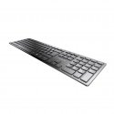CHERRY KW 9100 SLIM klaviatūra RD belaidis ryšys + „Bluetooth“ QWERTZ Vokiečių Juoda CHERRY KW 9100 SLIM klaviatūra RD belaidis ryšys + „Bluetooth“ QWERTZ Vokiečių Juoda