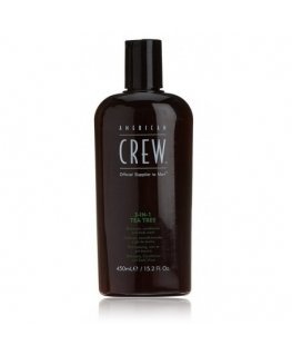 3-in-1 Gel, shampoo and conditioner American Crew Tea Tree 1 L