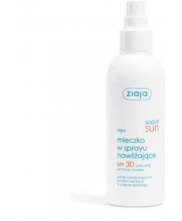 Ziaja Sopot Sun mleczko w sprayu nachwijlające do opalania SPF30 170ml