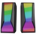 Computer speakers Głośniki komputerowe Marvo łokności SG-274, 2.0, 6W, black, volume control, 150Hz-20kHz, RGB Computer speakers Głośniki komputerowe Marvo łokności SG-274, 2.0, 6W, black, volume control, 150Hz-20kHz, RGB