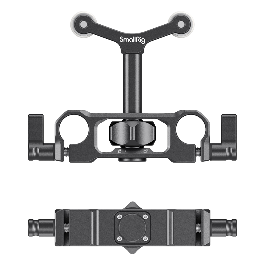 SmallRig 2727 Universal Lens Support LWS 15mm Rod Mount – 2