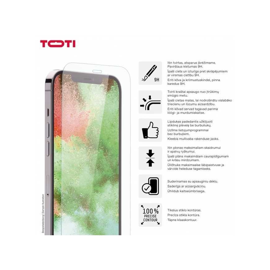 Toti TEMPERED glass 2D screen protector