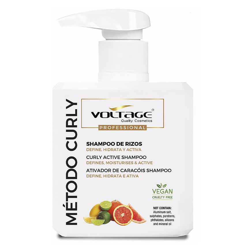Voltage Cosmetics Rizos Metodo For curly hair Champú 500ml – 2