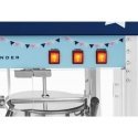 Royal Catering Mašina retro spragėsių spragėsiai TEFLON 1600 W 5-6kg/h - mėlyna