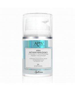 Apis active moisturizing cream with Dead Sea minerals and hyaluronic acid 30+ 50ml