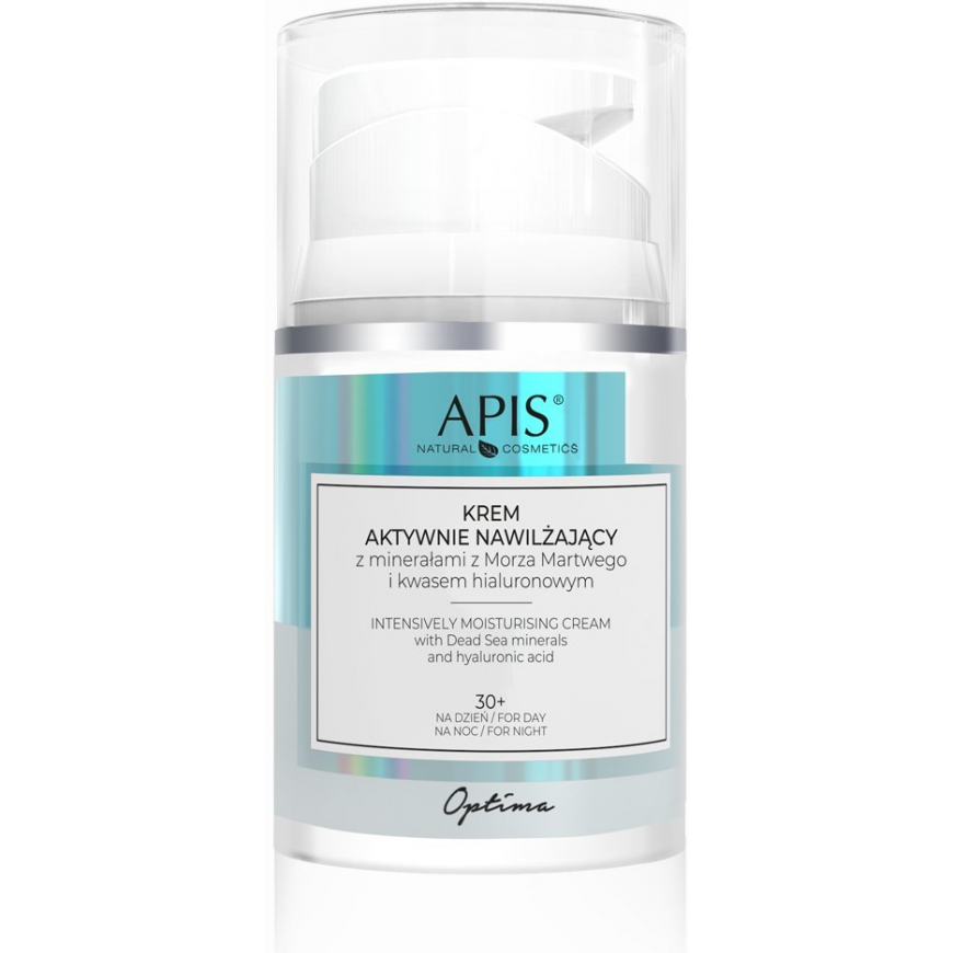 Apis aktyviai drėkinantis kremas su Negyvosios jūros mineralais ir hialurono rūgštimi 30+ 50ml – 3