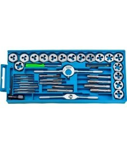 Sriegiklių ir sriegpjovių rinkinys Condor CON-WTD-9180 40 vnt.