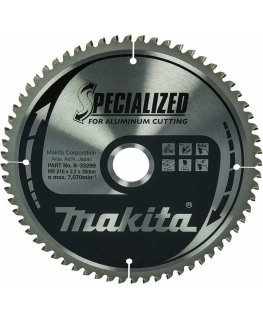 MAKITA PIŁA TARCZOWA 216x30x64z SPECJALIZED ALUMINIUM