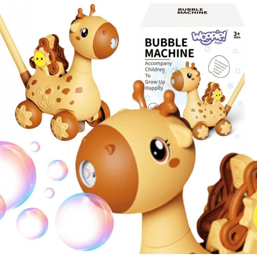 WOOPIE Pusher Jelonek 2in1 Soap Bubble