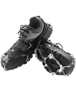 Grips with spikes for hiking boots, size M (34 - 39), REBEL ACTIVE