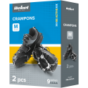 Grips with spikes for hiking boots, size M (34 - 39), REBEL ACTIVE Grips with spikes for hiking boots, size M (34 - 39), REBEL ACTIVE