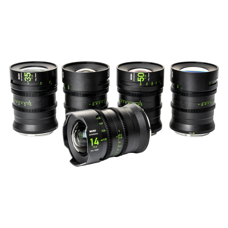 Objektyvas NiSi Cine Lens Set Athena Prime Fuji G-Mount (Without Drop-In Filter)