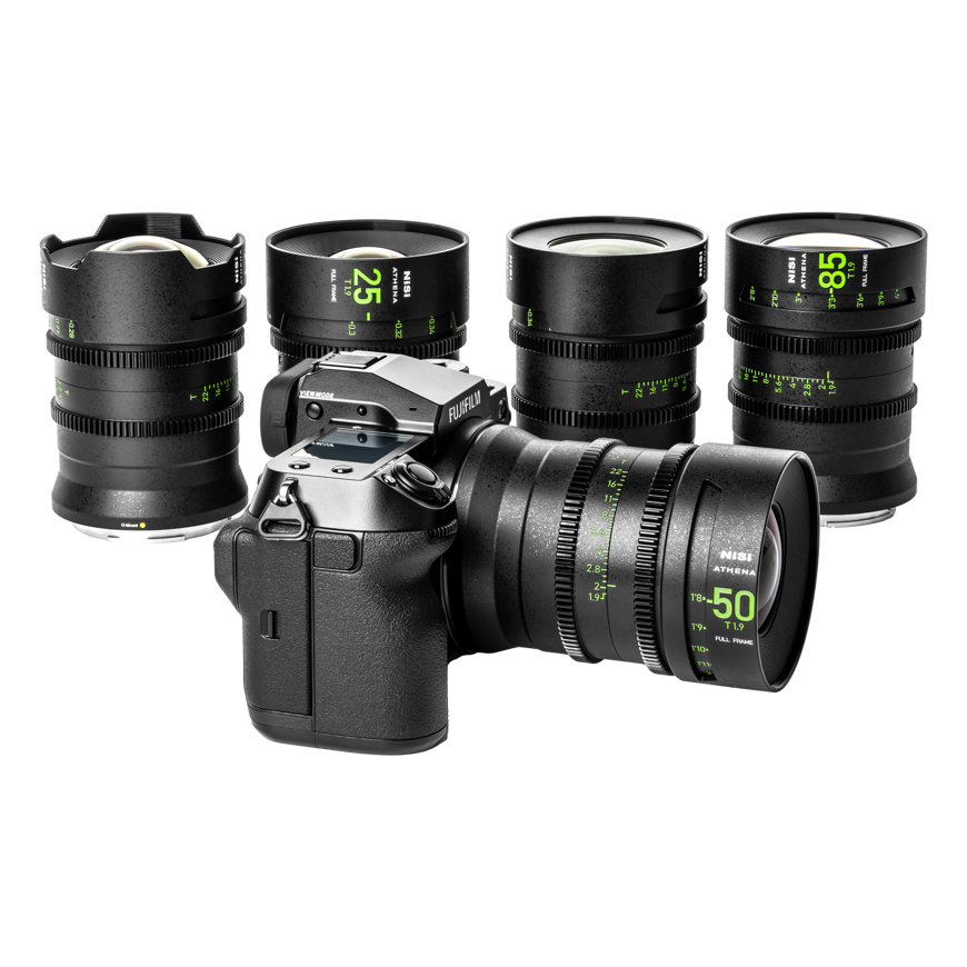 Objektyvas NiSi Cine Lens Set Athena Prime Fuji G-Mount (Without Drop-In Filter) – 2