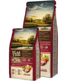 Sam´s Field Dog Fresh with chicken and potatoes ADULT MEDIUM 13kg