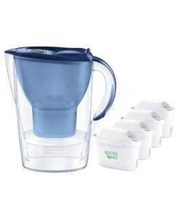 Brita Marella + 4 filtry MAXTRA PRO Pure Performance niebieski