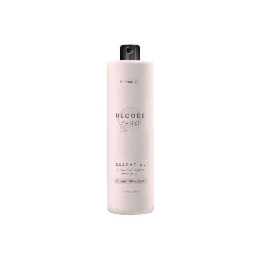 Montibello Decode Zero Esential Clean Gentle Šampūnas 1000ml – 2