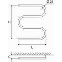 Towel dryer Elonika EN460S, 60 x 60 cm Towel dryer Elonika EN460S, 60 x 60 cm