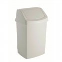 Click-it waste bucket 9L 22,9x18,9x38,1cm white Click-it waste bucket 9L 22,9x18,9x38,1cm white