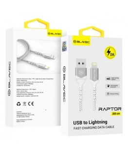 Blavec Cable Raptor braided - USB to Lightning - 2A 3 metres (CR