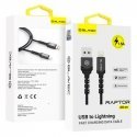 Blavec Cable Raptor braided - USB to Lightning - 2A 3 metres (CR Blavec Cable Raptor braided - USB to Lightning - 2A 3 metres (CR