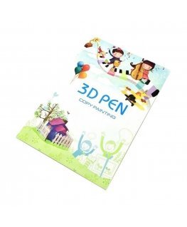 iLike S5 Coloring Book for 3D Printing Pen Figures 40 Figures
