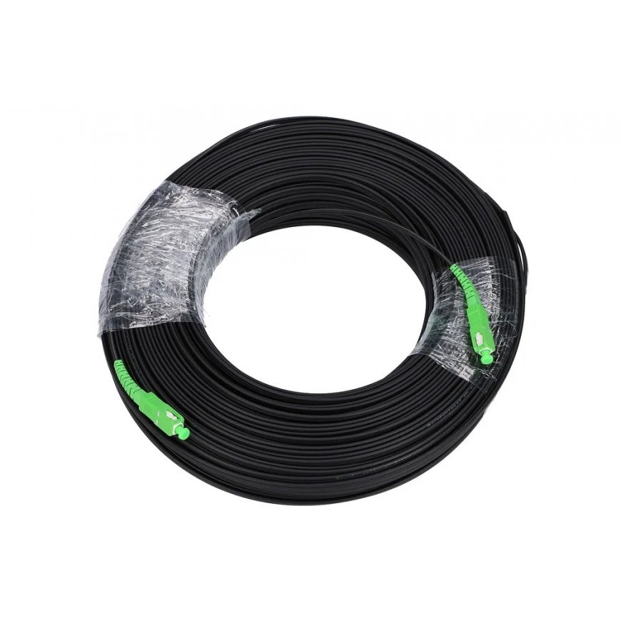 Extralink EX.8499 „InfiniBand“ arba pluoštinis optinis kabelis 100 m SC FTTH Juoda