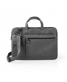 Nedis NBBG15150BK portatīvo datoru soma & portfelis 40,6 cm (16") Soma-aploksne Melns