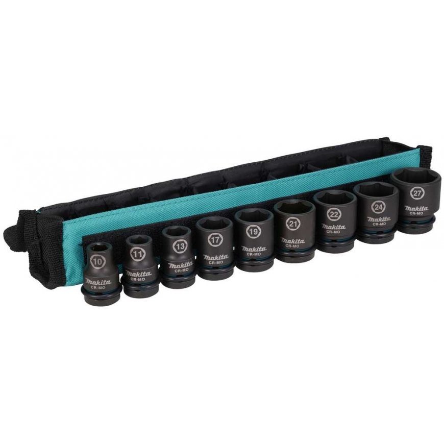 Set of rotary heads Makita E-16617 1/2'' 9 mm