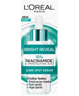L'Oreal Bright Reveal discoloration reducing serum 30ml