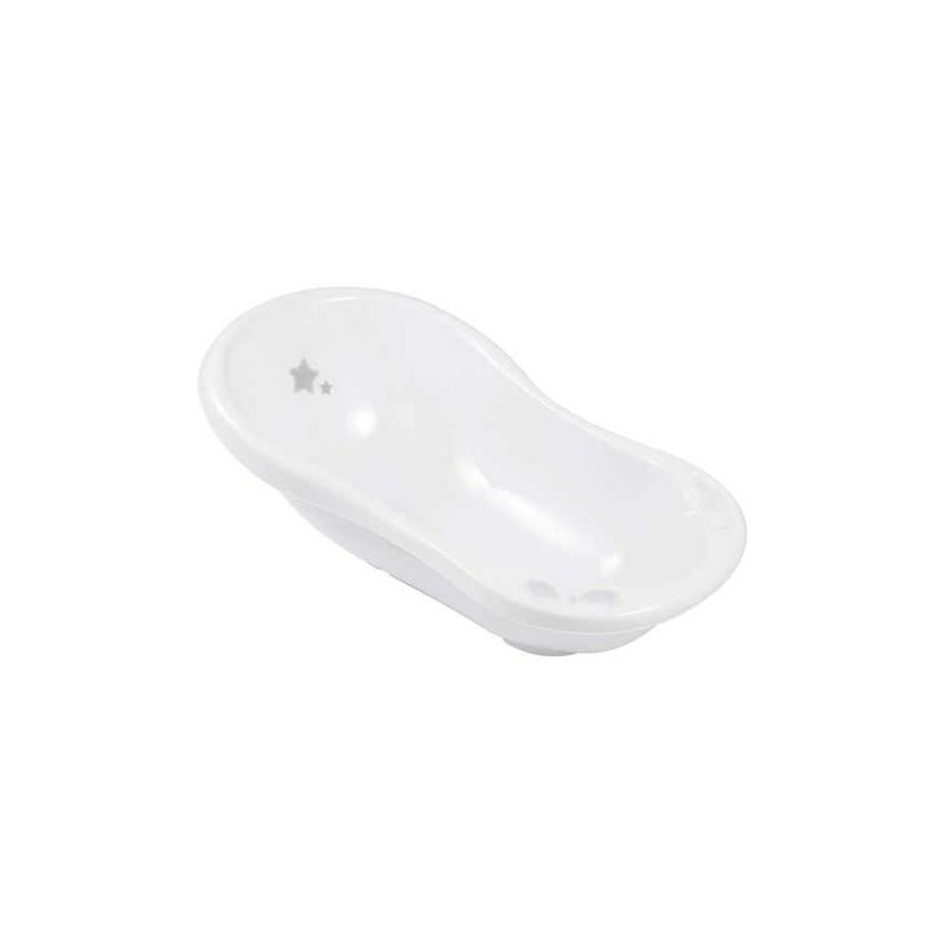 KEEEPER bathtub with stopper STARS, white, 84cm, 18426 – 3