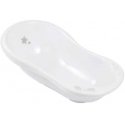 KEEEPER bathtub with stopper STARS, white, 84cm, 18426