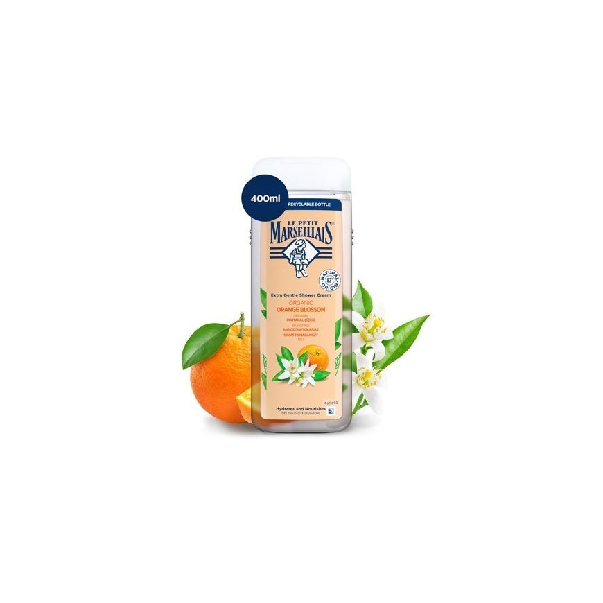 Extra Gentle Shower Cream Organic Orange Blossom – 2